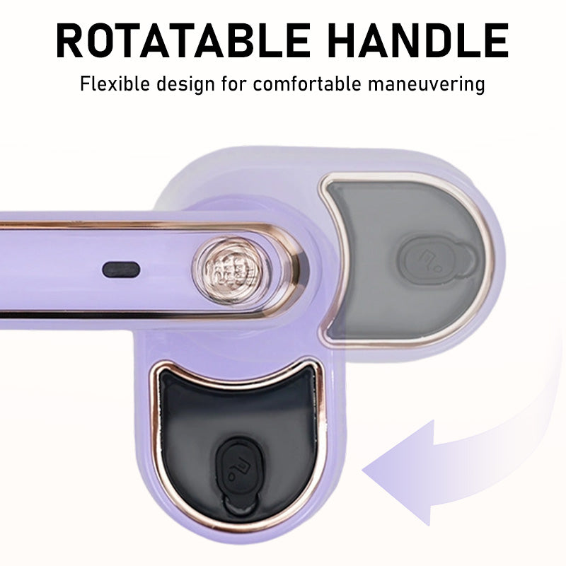 👔 2026 HOT SALE🥳50K+ SOLD!✨  Mini Foldable Steam Iron – Dual Function, 50ml Tank, Rotatable Handle ✈️