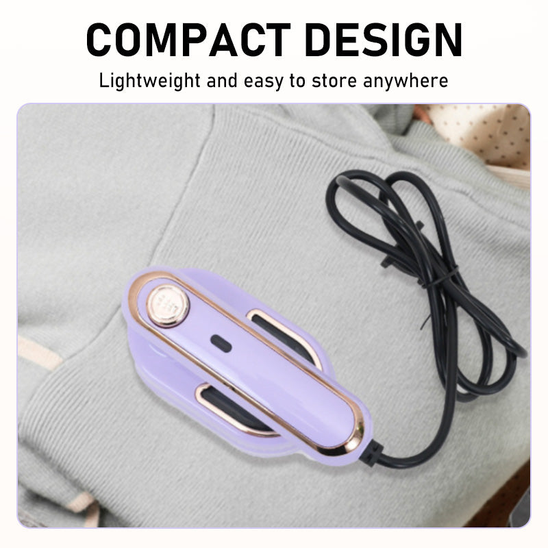 👔 2026 HOT SALE🥳50K+ SOLD!✨  Mini Foldable Steam Iron – Dual Function, 50ml Tank, Rotatable Handle ✈️
