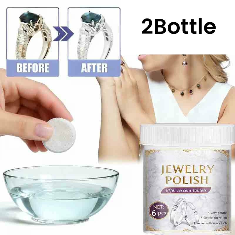Effervescent Jewelry Cleaning Tablets
