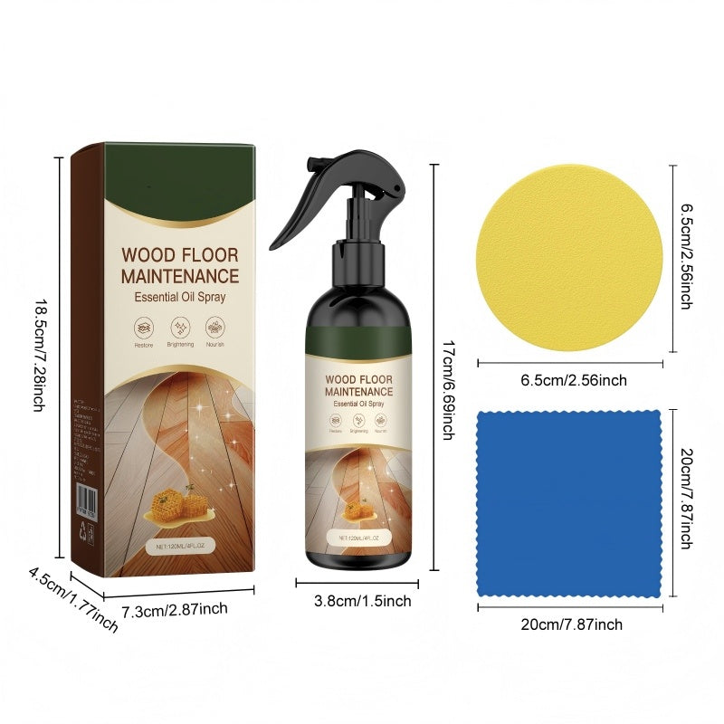 Natural Beeswax Wood Floor Maintenance Renewal Spray