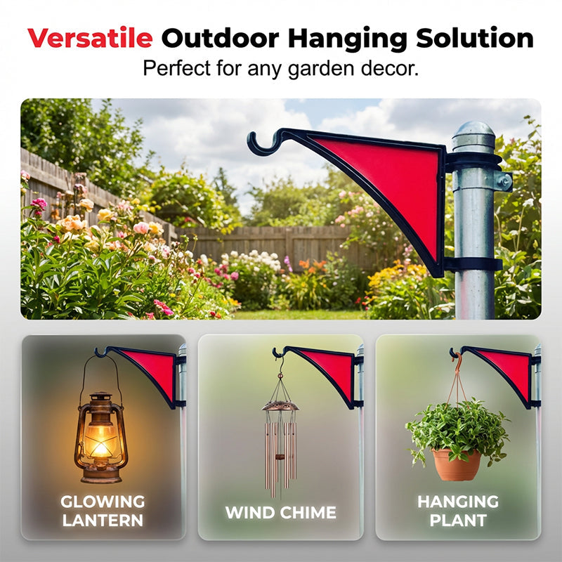 Multi-Use Patio & Garden Fence Post Hanger Hook