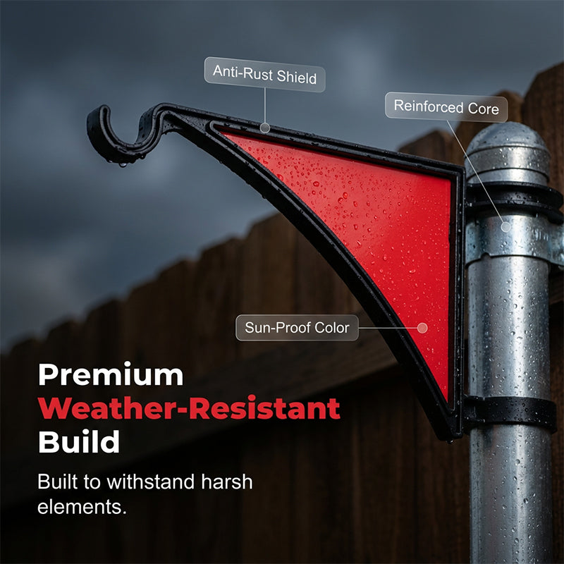 Multi-Use Patio & Garden Fence Post Hanger Hook