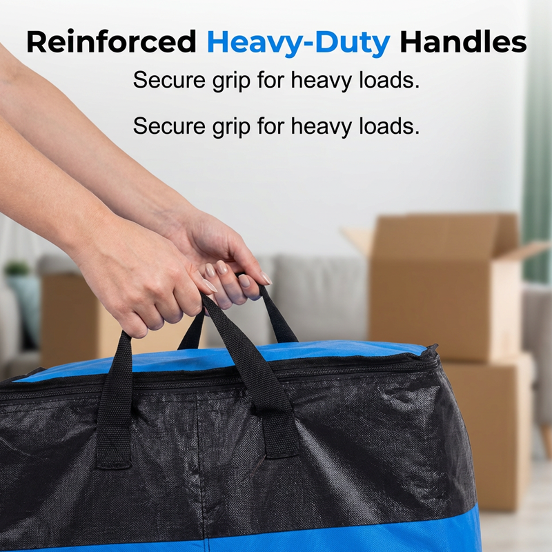 🧳 LIMITED-TIME 50% OFF! ✨ Collapsible Storage & Moving Bag – Extra Large, Heavy-Duty, Water-Resistant 📦