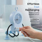 Flexible Robot Desk Fan with LED Light