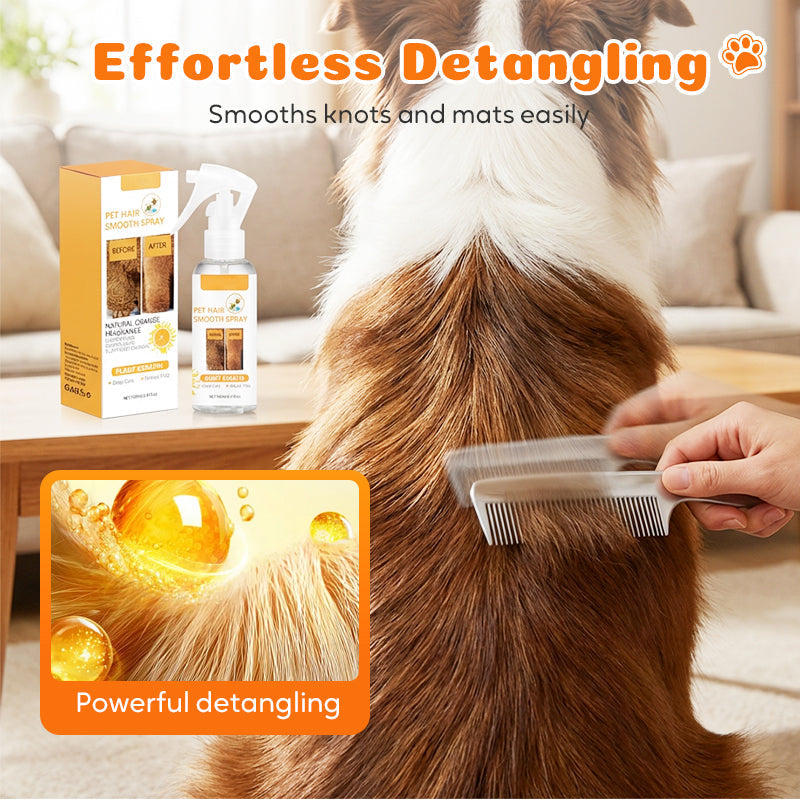 🔥Desconto de 50% no último dia!🔥Pet Deodorizing & Detangling Spray