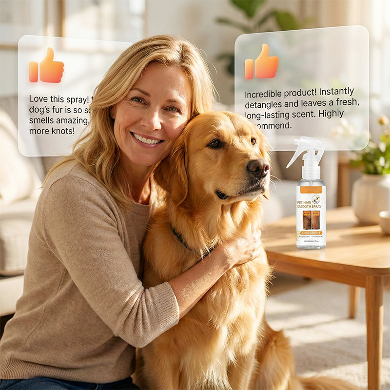 🔥Desconto de 50% no último dia!🔥Pet Deodorizing & Detangling Spray