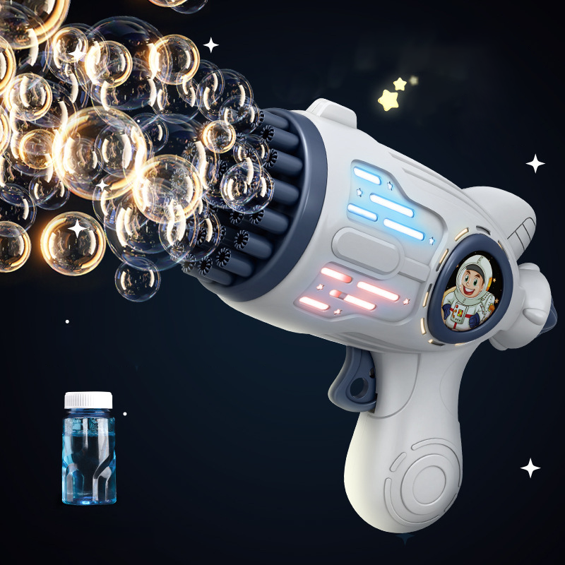 Automatic Bubble Gun with LED Lights