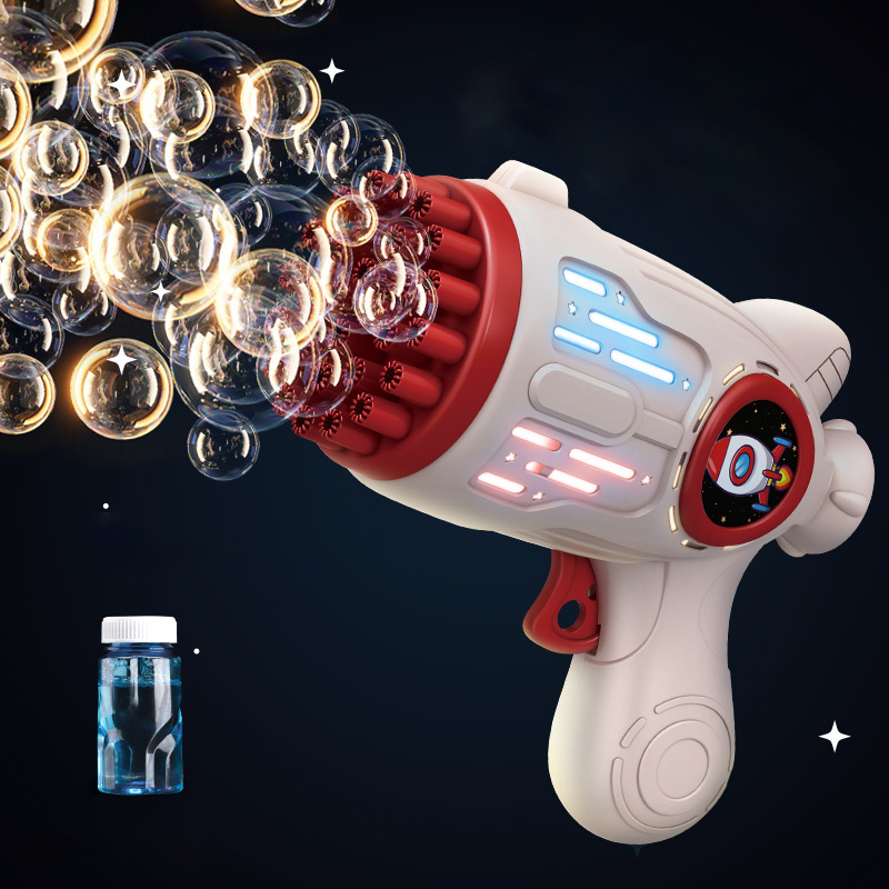 Automatic Bubble Gun with LED Lights