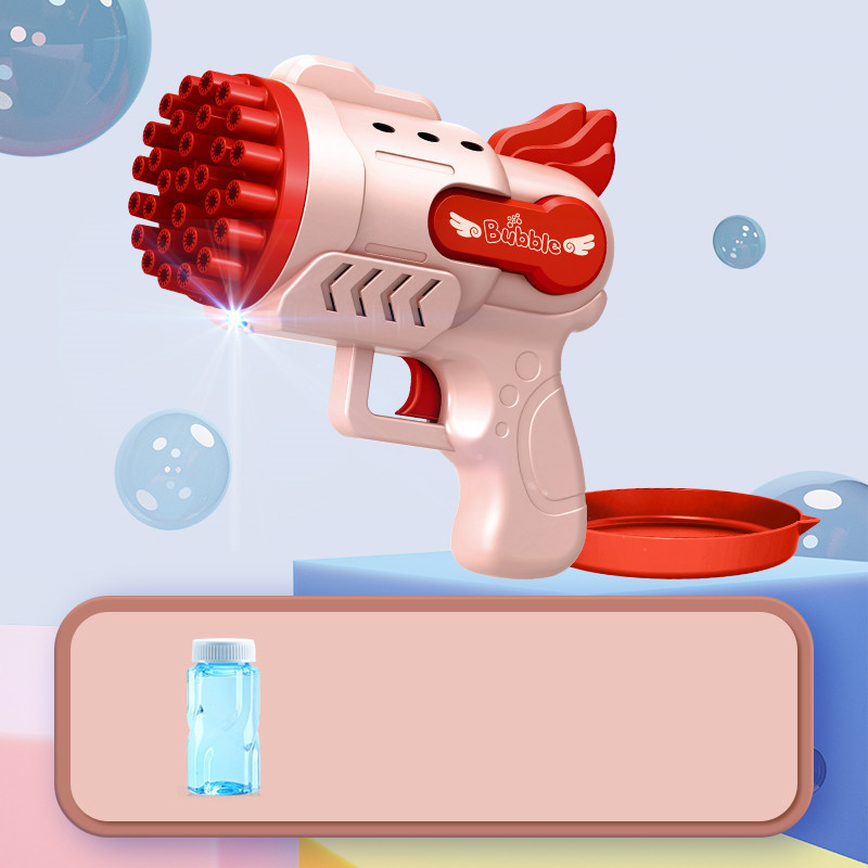 Automatic Bubble Gun with LED Lights