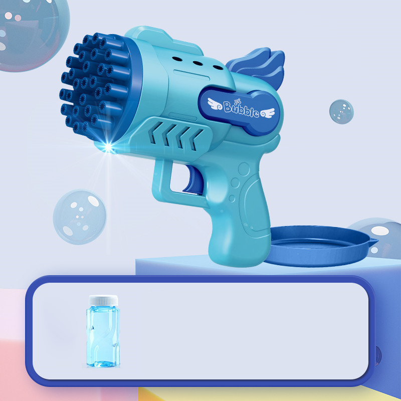 Automatic Bubble Gun with LED Lights