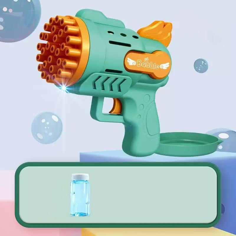 Automatic Bubble Gun with LED Lights