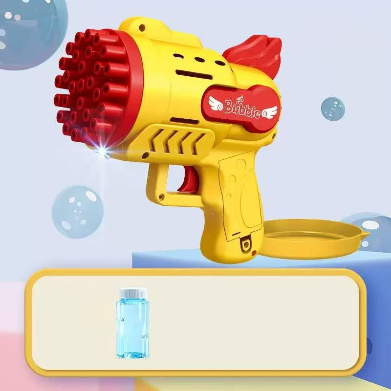 Automatic Bubble Gun with LED Lights
