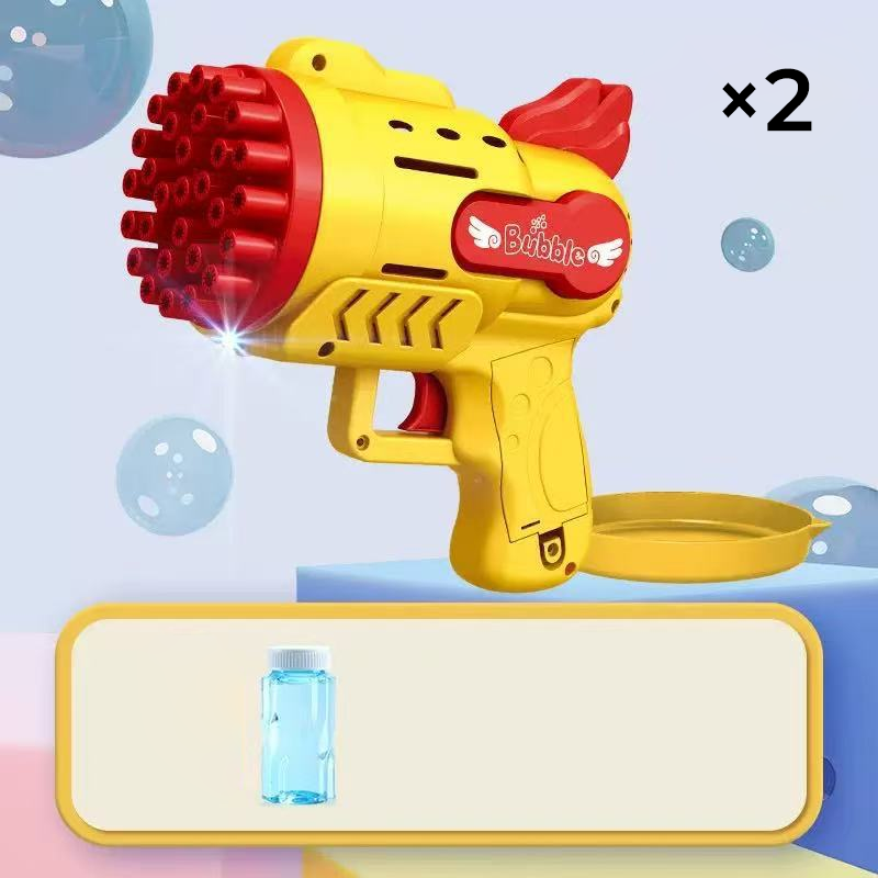 Automatic Bubble Gun with LED Lights