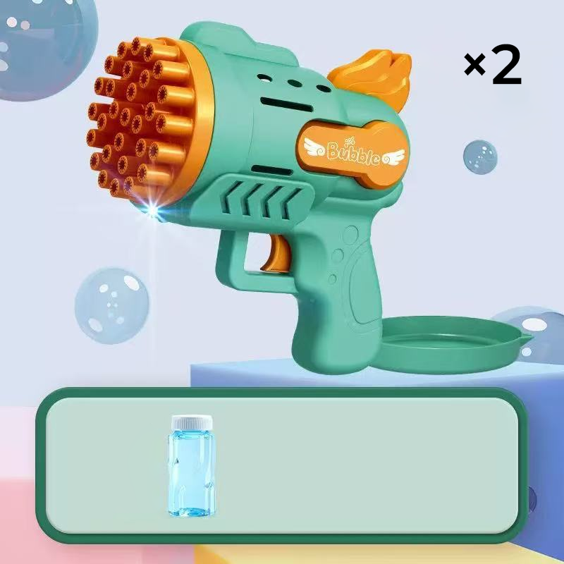 Automatic Bubble Gun with LED Lights
