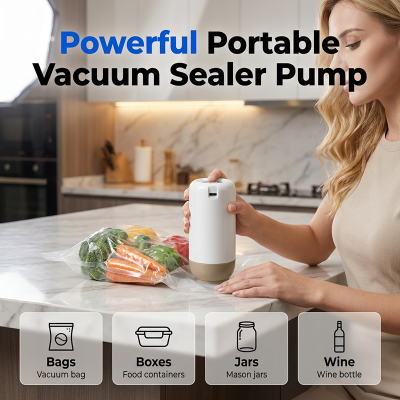 Portable Electric Vacuum Sealer Pump