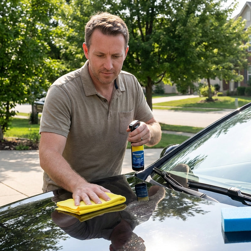 Quick-Action Car Coating Spray Kit