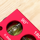 Heavy-Duty Pocket Level with Sliding Ruler