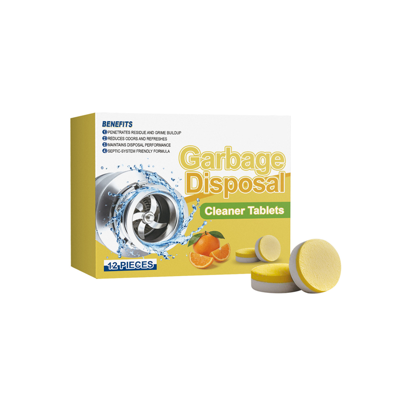 🍋 BUY 2 GET 1 FREE! ♻️ Garbage Disposal Cleaner & Deodorizer Tablets – Freshens kitchen, eliminates odors & easy to use – Citrus bliss for a clean sink ✨