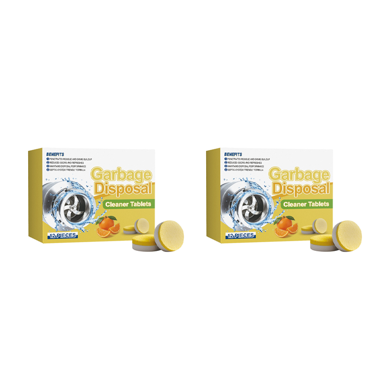 🍋 BUY 2 GET 1 FREE! ♻️ Garbage Disposal Cleaner & Deodorizer Tablets – Freshens kitchen, eliminates odors & easy to use – Citrus bliss for a clean sink ✨