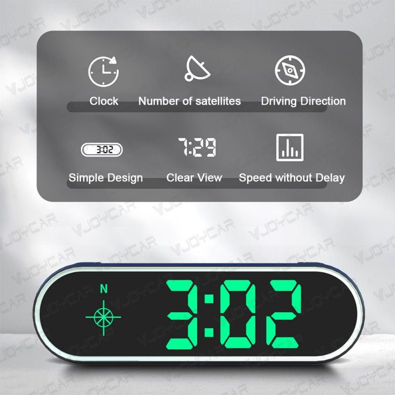 Multi-Function Digital Car Speed Display & Compass