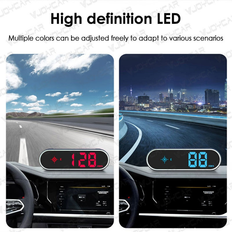 Multi-Function Digital Car Speed Display & Compass