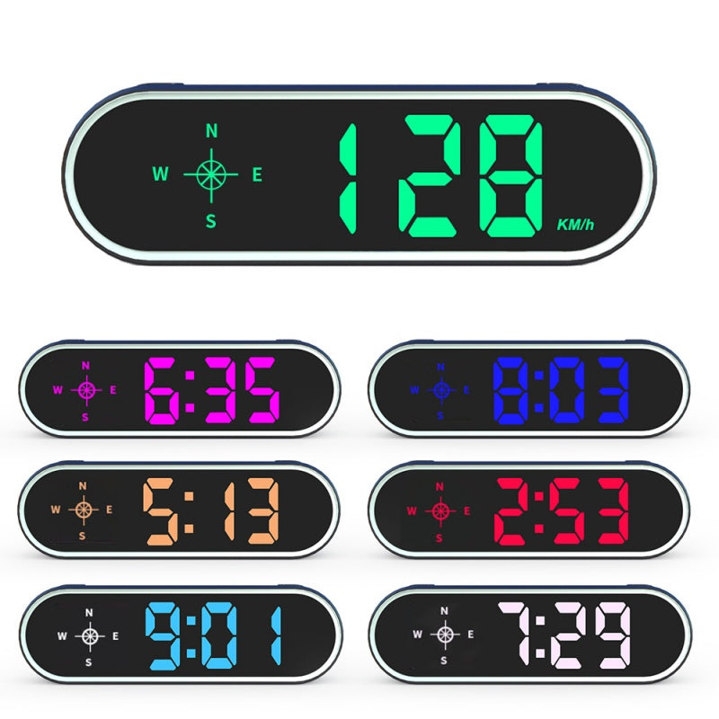 Multi-Function Digital Car Speed Display & Compass