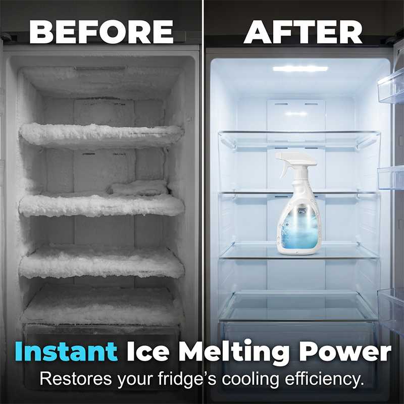🔥Last day of the limited-time 50% off sale!🔥Refrigerator De-icing Cleaning Spray