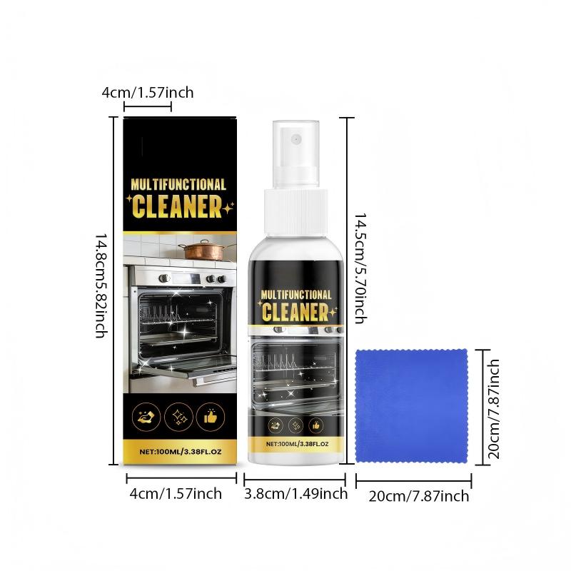 Multifunctional Kitchen Grease Cleaner Spray