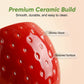 Strawberry Ceramic Mug with Lid