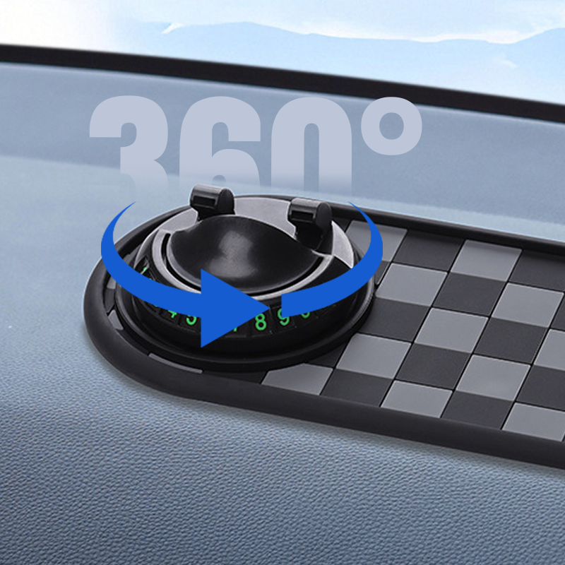 4-in-1 Car Dashboard Anti-Slip Mat with Phone Holder
