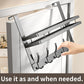 🪄 LIMITED-TIME 50% OFF! ✨ Over-The-Door Hook with Basket – Space-Saving, Strong, Tool-Free 🚪