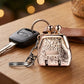 Foldable Purse-Shaped Nail Clipper Keychain