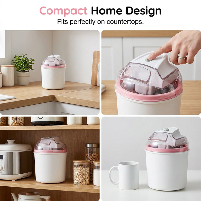 Large Capacity Family Ice Cream Maker