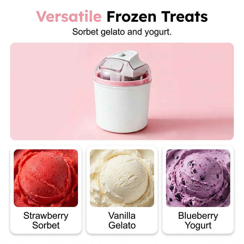 Large Capacity Family Ice Cream Maker