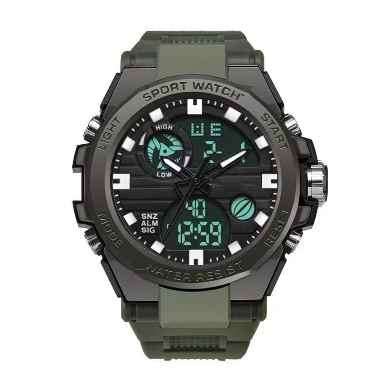 ⌚ 50% OFF NOW!💪 Men's Waterproof Sports Watch – Dual Display & Shock-Resistant – Outdoor Essential 💧