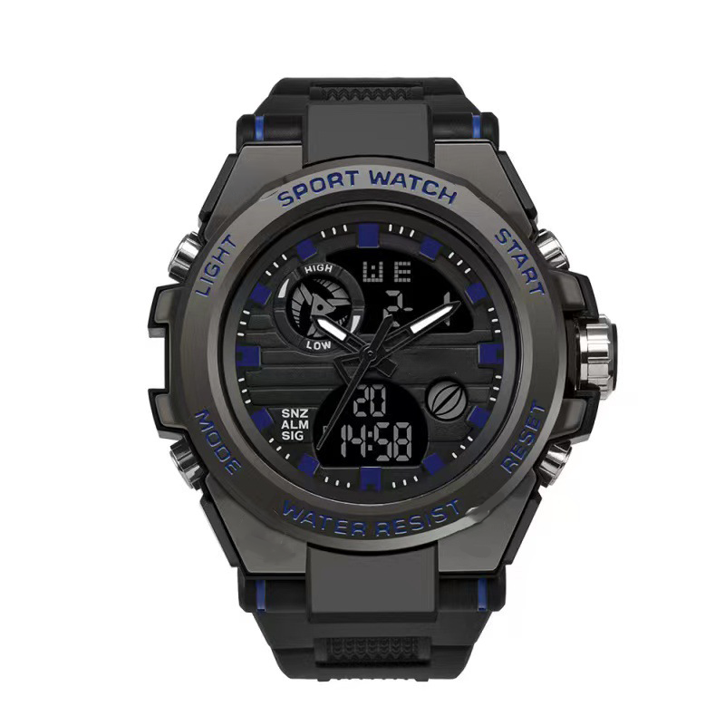 ⌚ 50% OFF NOW!💪 Men's Waterproof Sports Watch – Dual Display & Shock-Resistant – Outdoor Essential 💧