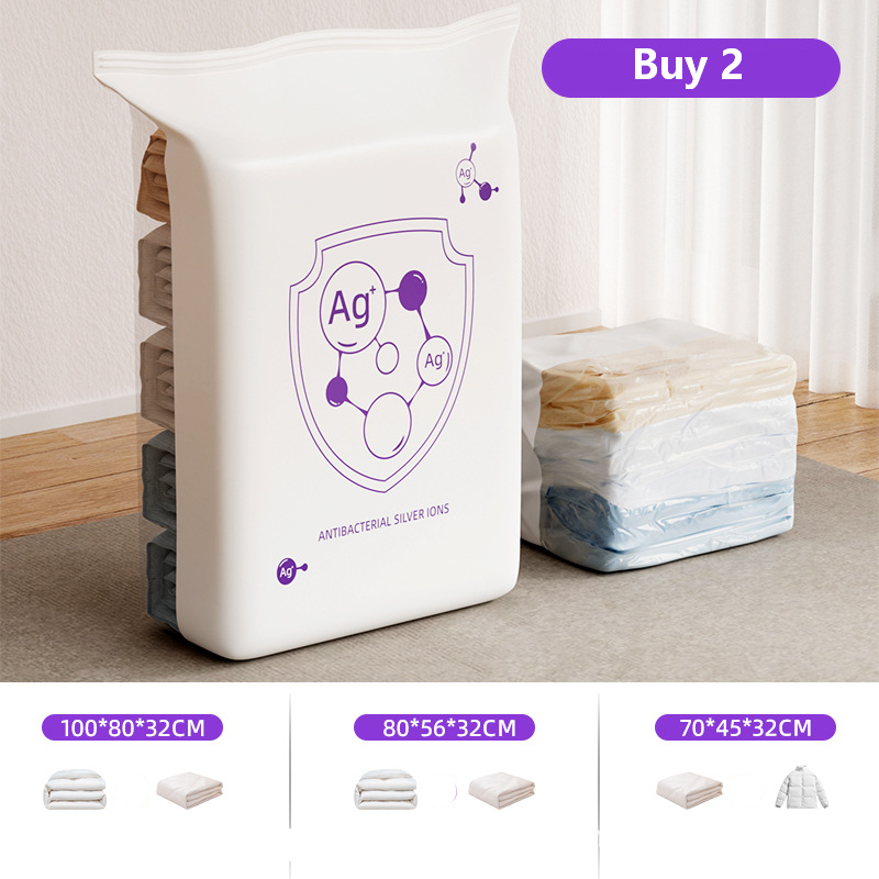 ⏰🔥LIMITED TIME 50% OFF!🔥50K+ SOLD!   🧳Buy 2 Get 1 Free✨🧺 Instantly Free Up Closet Space – Press & Compress Storage Bags