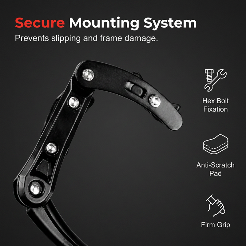 🚲 LIMITED-TIME 50% OFF! ✨ Adjustable Bicycle Kickstand – Lightweight Aluminum, Universal Fit & Frame-Safe Clamp 🔩