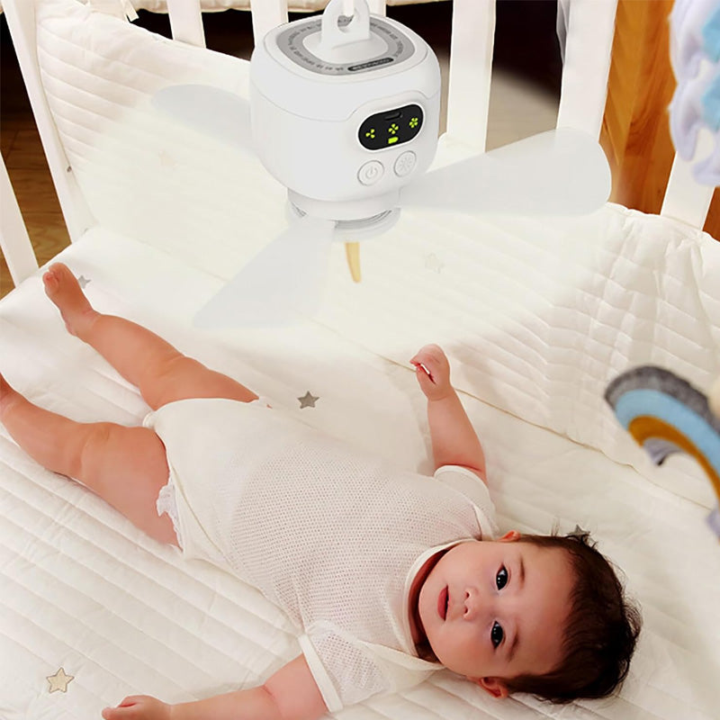 ⏳🔥LIMITED-TIME 52% OFF! 🌬️ Rechargeable Ceiling Fan with LED Light – Cool & Bright Anywhere ✨