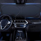 Foldable Car Windshield Sunshade with Storage Bag
