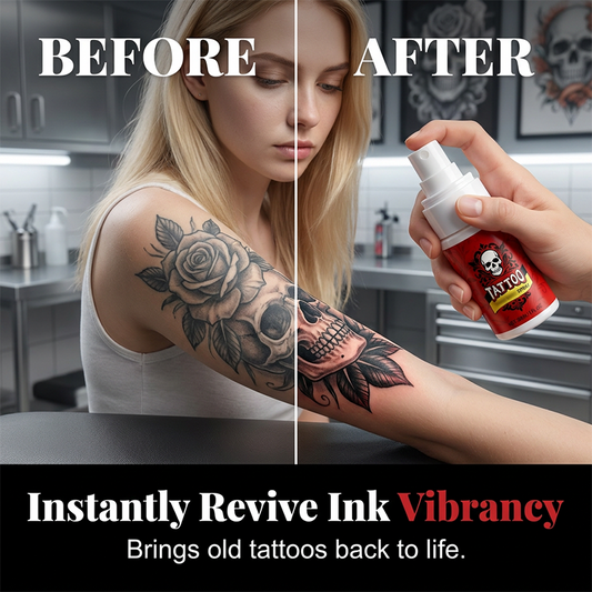 ⏳LIMITED-TIME 50% OFF!🔥Tattoo Aftercare Moisturizing Spra – ultra-fine mist, hydrates, revives ink vibrancy