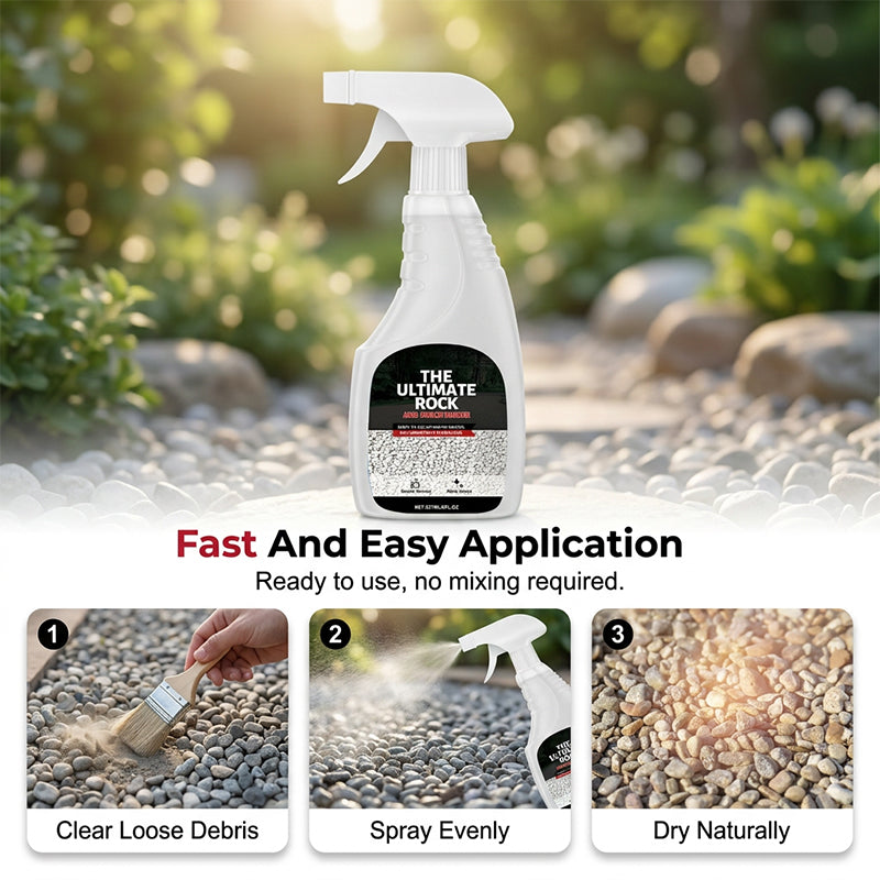 Spray-On Rock & Mulch Binder
