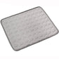❄️Give your furry friend a cool summer!🧊Pet Cooling Ice Silk Mat – Summer Cooling Pet Bed Pad for Dogs and Cats, Breathable Washable Sleeping Cushion for Indoor and Outdoor Use, Lightweight Cooling Crate and Sofa Pet Mat