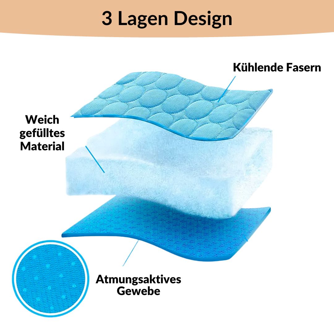 ❄️Give your furry friend a cool summer!🧊Pet Cooling Ice Silk Mat – Summer Cooling Pet Bed Pad for Dogs and Cats, Breathable Washable Sleeping Cushion for Indoor and Outdoor Use, Lightweight Cooling Crate and Sofa Pet Mat