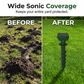 Solar Powered Ultrasonic Mole Repeller Stake