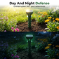 Solar Powered Ultrasonic Mole Repeller Stake