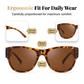 🕶️👓 50% OFF! Attention, glasses wearers: these oversized sunglasses slide right over your own glasses and make you look like a movie star—no expensive clip-ons, no fiddling with lenses!