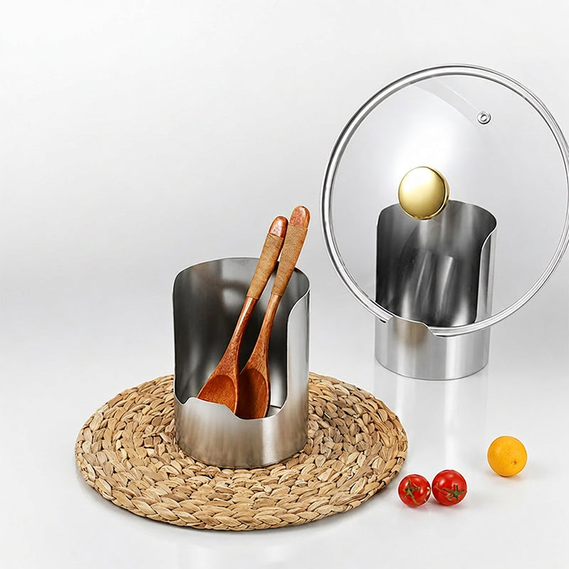 🔥50% OFF🍳 Multifunctional Kitchen Utensil Organizer | Heavy-Duty Stainless Steel for Sturdiness · Space-Saving Vertical Design · Easy to Clean and Oil-Resistant
