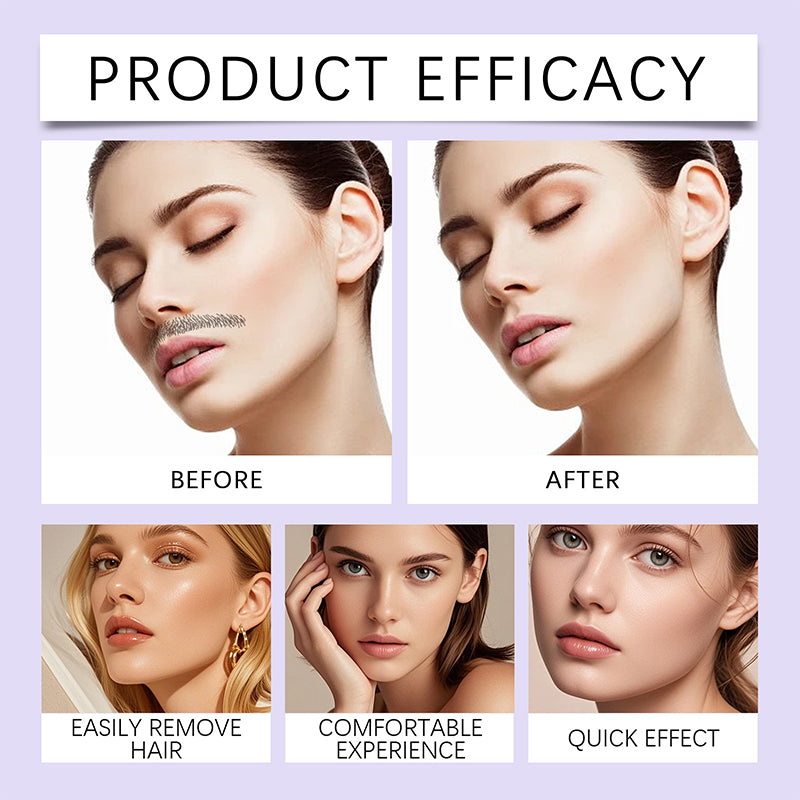Gentle & Painless Facial Hair Removal Cream