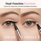 🥳2026 HOT SALE🥳💞50K+ SOLD!Zero-Mistake Dual Eyeliner – Ultra-Precise, Built-in Corrector